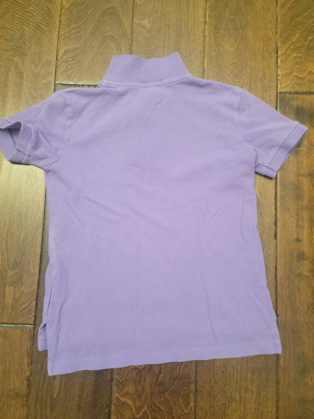 Ralph Lauren Lavender Polo with Yellow Pony - Kids
